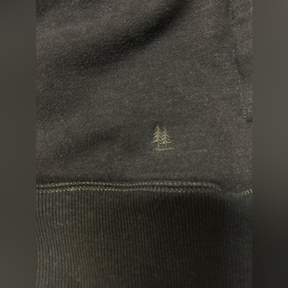 G.H. BASS CO Men's Navy Blue‎ Fleece Lined Button Sherpa Collar Sweatshirt SZ XL - Picture 15 of 16